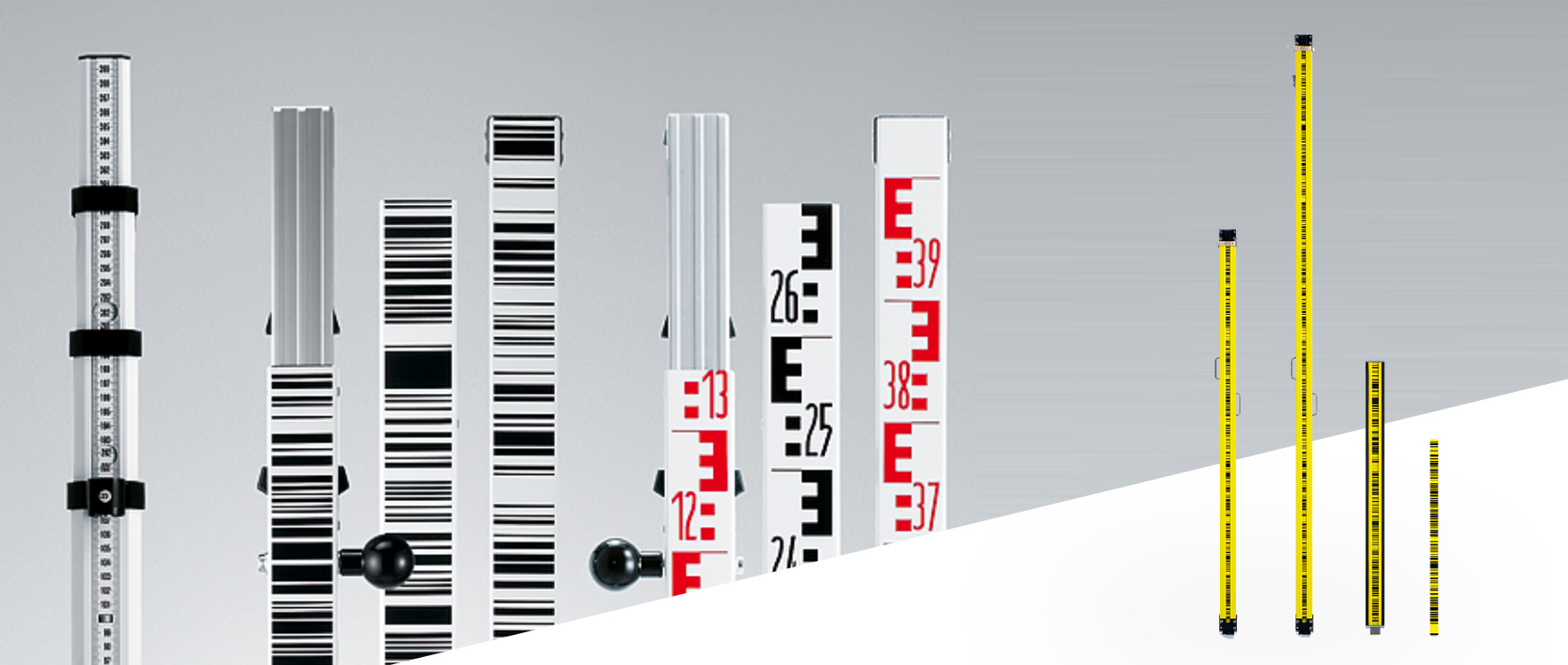 Leica DNA levelling staffs